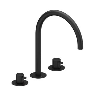 Смеситель для раковины Ravak Espirit X070275 3-хэлементный 270 мм ES 018.20BLM ЧЕРНЫЙ МАТОВЫЙ